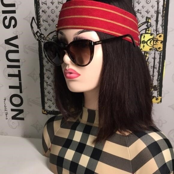 New Authentic Prada SPR 02V-F 2AU-6S1 Women’s Sunglasses – Tortoise - Picture 1 of 11